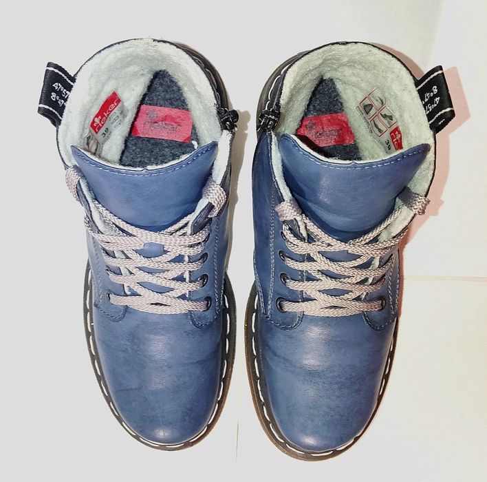 Ботинки женские Rieker Y3213-14 Blue W2 (Германия), размер 39