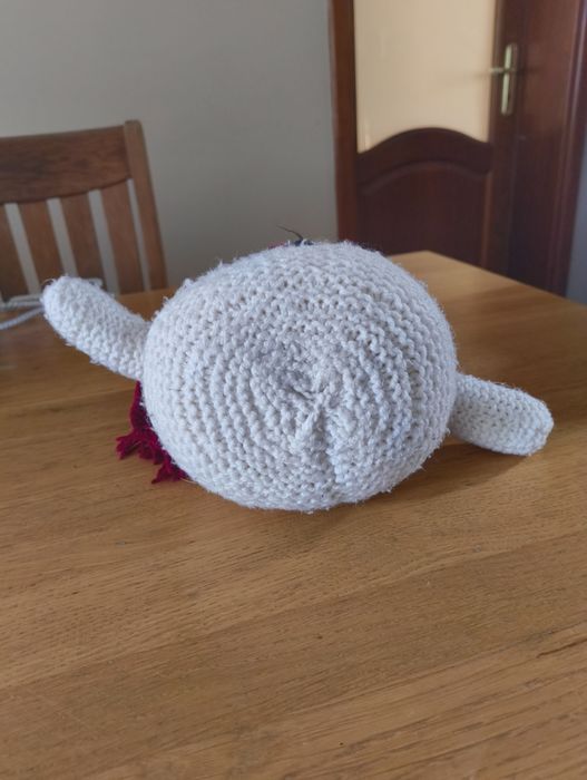 Bałwanek robiony na szydełku