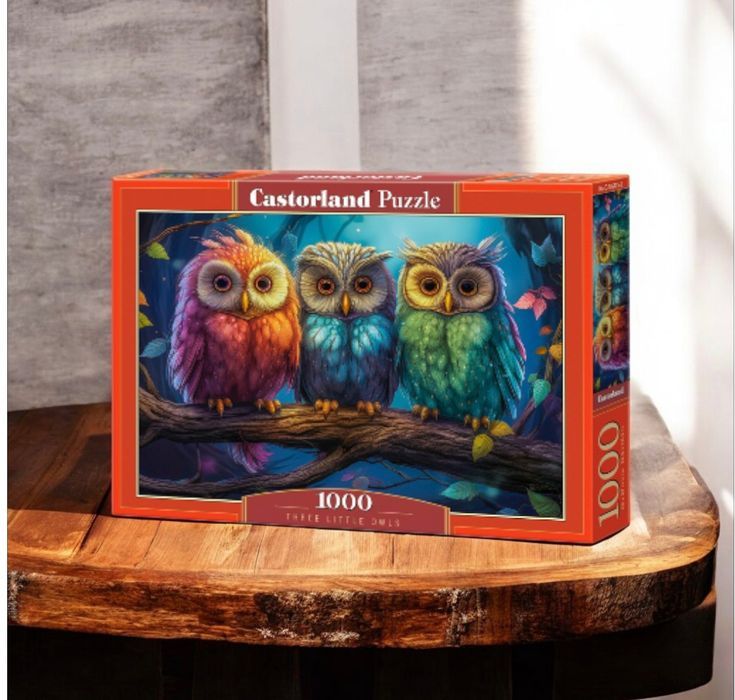 Nowe puzzle Castorland 1000 elementów Ptaki Sowy
