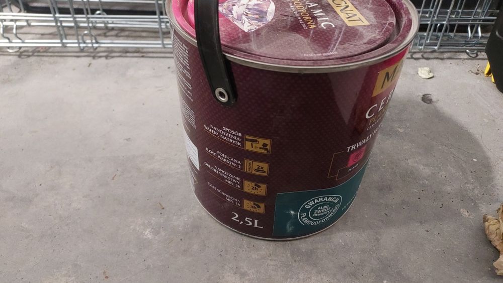 Farba magnat ceramic 2.5l intensywny szmaragd