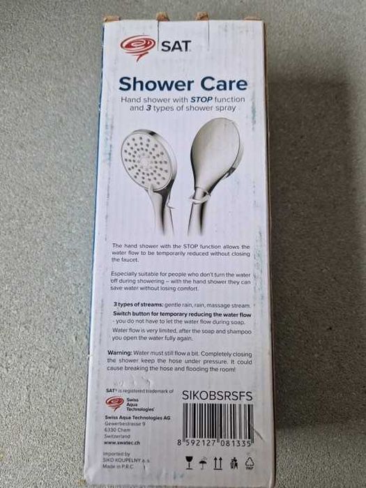 Sprzedam Słuchawkę prysznicową START-STOP