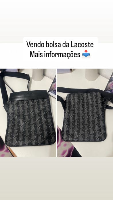 Bolsa da lacoste