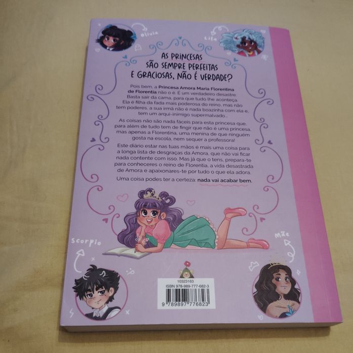 Livro Juvenil O Diário de Uma Princesa Desastrada Novo