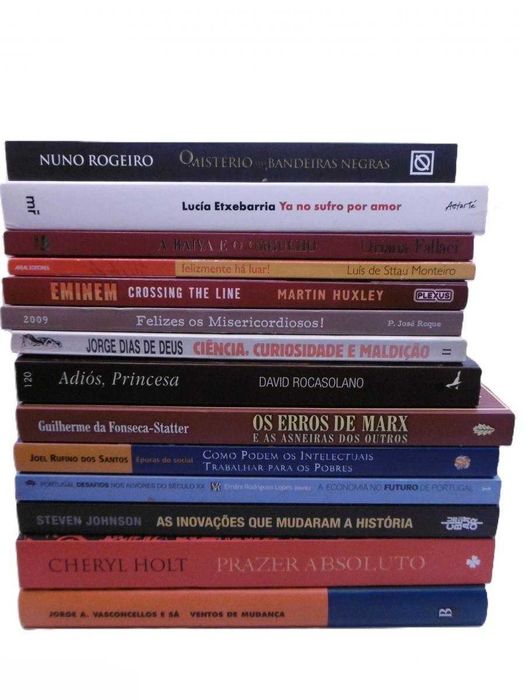 Livros de literatura de  Diversos temas