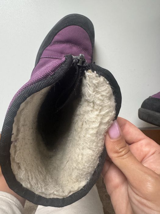 Зимові чобітки на овчині 33 розмір