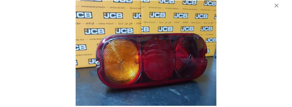 lampa JCB 3CX 4CX CASE Manitou Terex CAT L+P