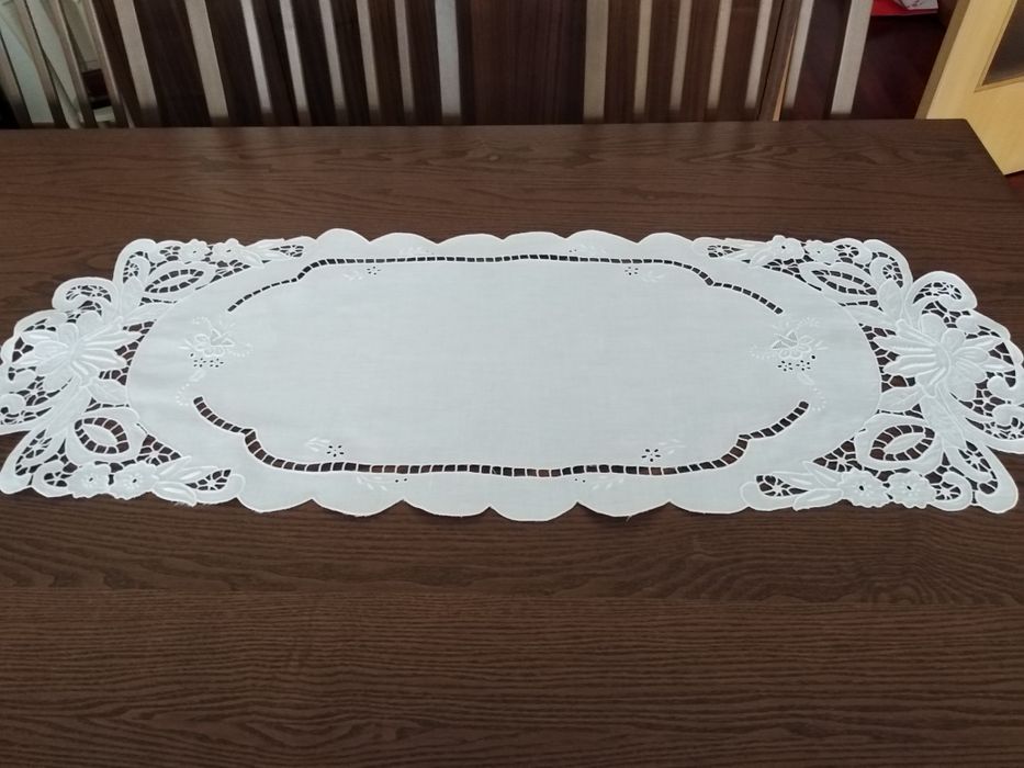 Panos de linho branco