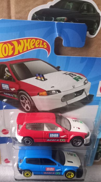 Conjunto 2  Honda Civic Custom Hot Wheels