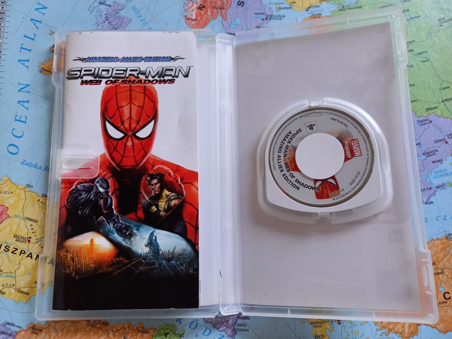 Gra Sony psp Spider-Man web of shadows amazing allies edition