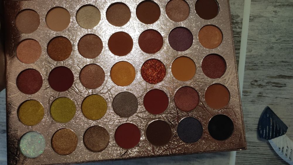 Paleta cieni do powiek, bardzo dobra pigmentacja. Coco Venus.