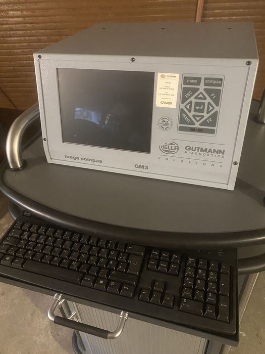 Hella Gutmann Mega Compaa GM3 - analizator spalin, sonda, diagnostyka