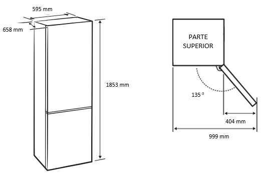 Frigorífico combinado SAMSUNG RB34T672DSA No Frost - 340 Litros - Inox
