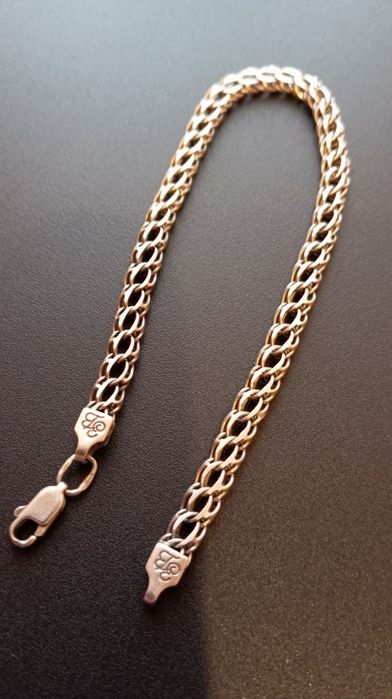 Продам серебряные браслеты 20, 22 см