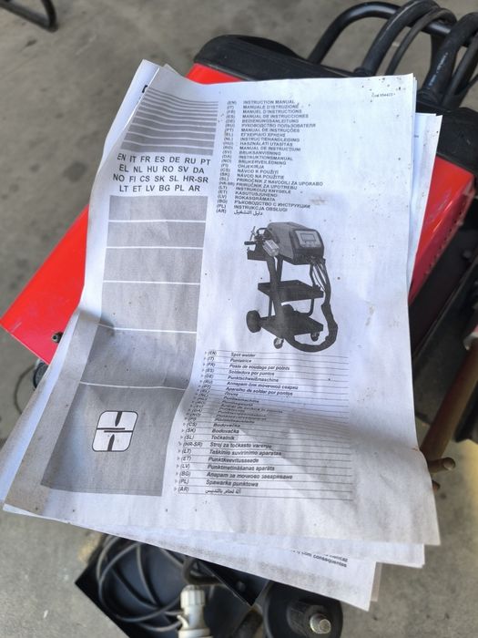 Aparelho soldar para chapeiro automóvel