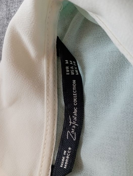 Bluzka bez rękawów damska rozm M/38 Zara