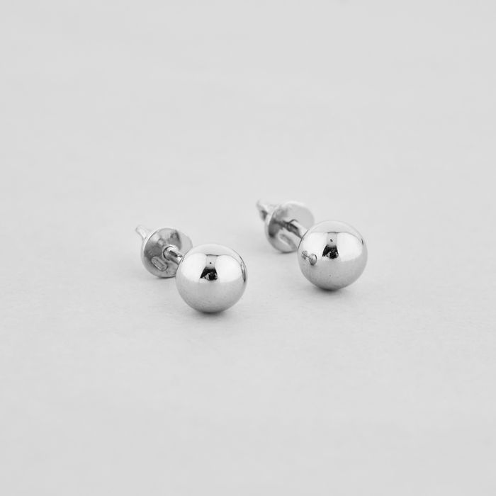 Кульчики сережки срібні Простір Minimal