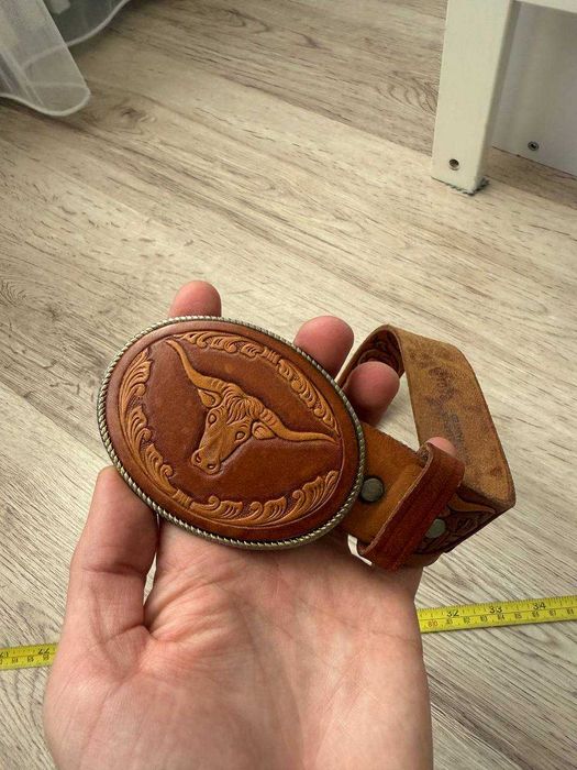 вінтажний шкіряний ремінь filson doublr rl kapital