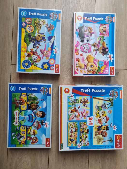 4 x puzzle psi patrol
