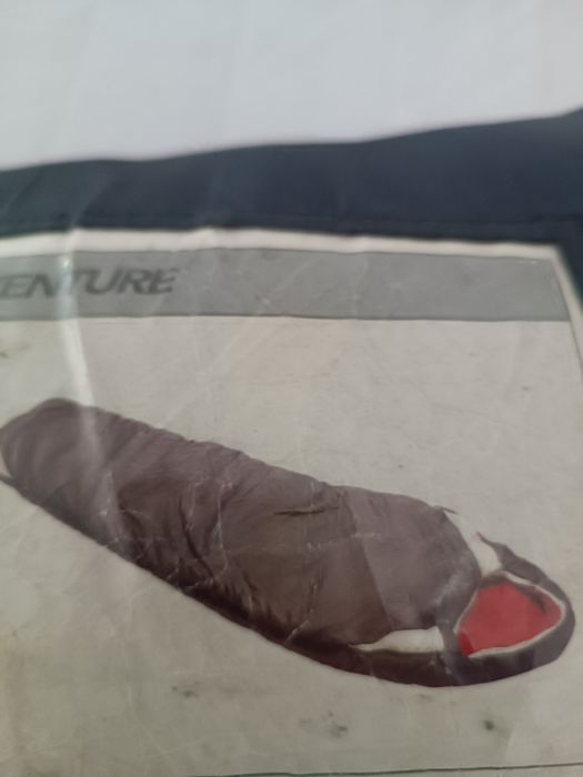 Adventure śpiwór Mumia 2 szt szary kempingowy turystyczny