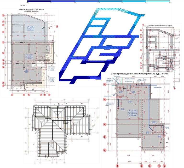 Проектування, розрахунок будинків, споруд та інженерних конструкцій