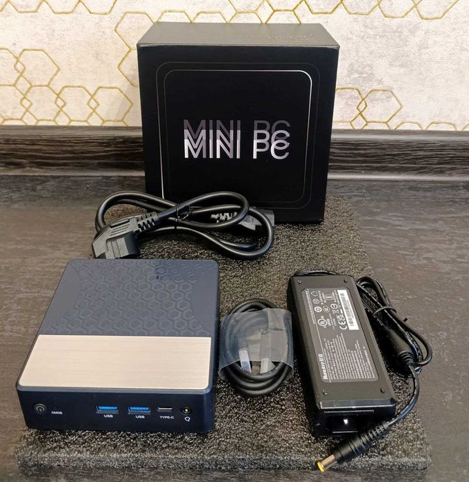 Mini PC Ryzen 5 3500U 16GB DDR4 512GB NVME VEGA 8 Міні ПК Wifi5 BT4.2