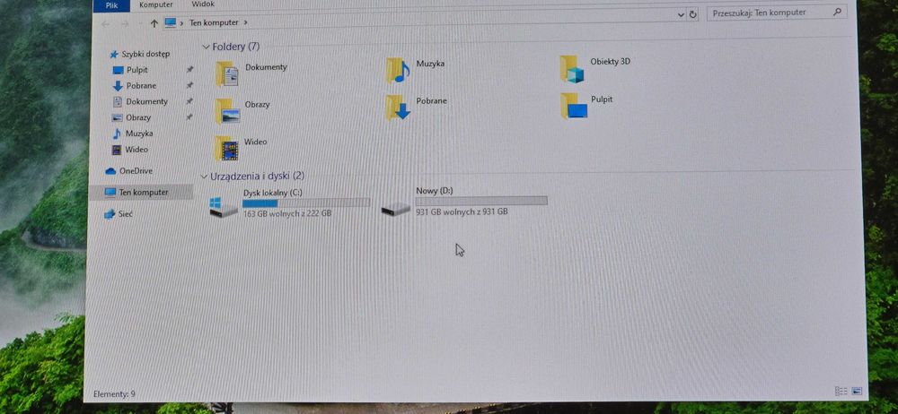 Komputer/i7/32gb/gtx1050ti/256-1tb