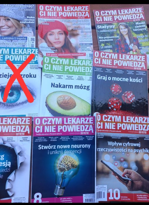 O czym Ci lekarze nie powiedzą - 15 szt. + wydanie extra