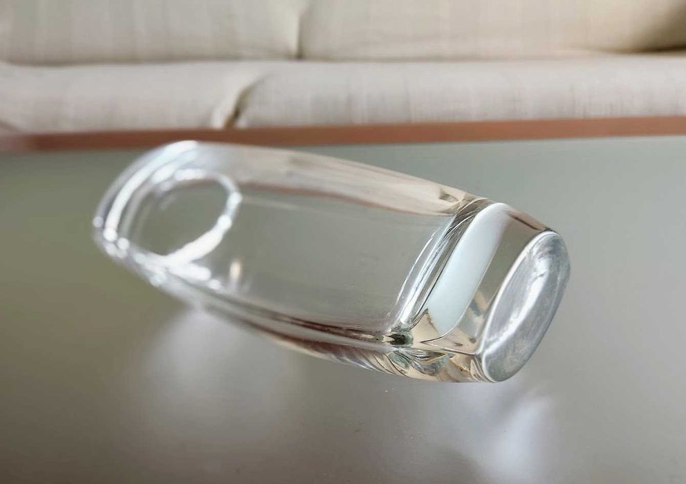 Jarra pequena vidro grosso Marinha Grande