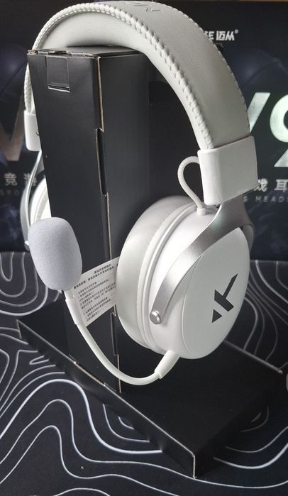 Mchose V9 Pro Black/White/Black-red НОВІ Ігрові навушники