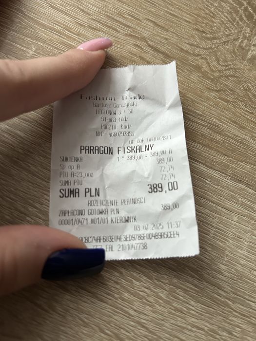 Sukienka na 18, studniowke lub inne okazje