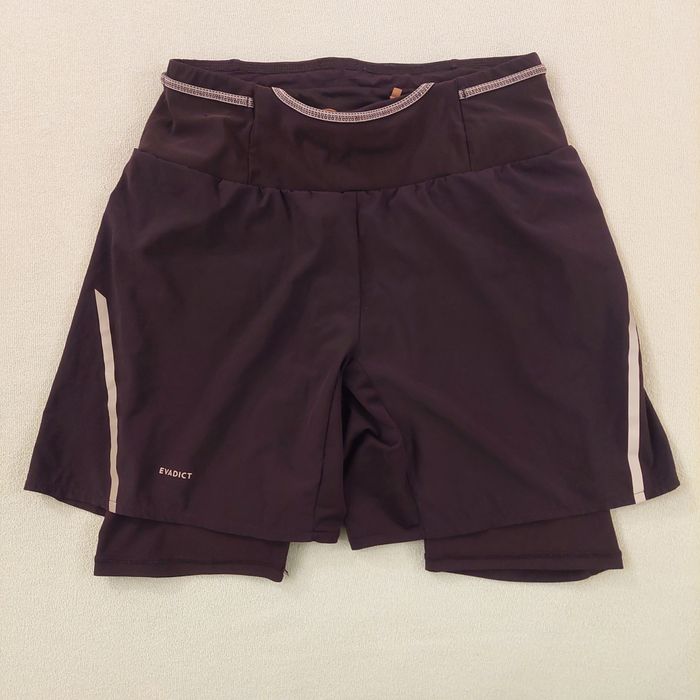 Calções de trail 2 em 1 evadict