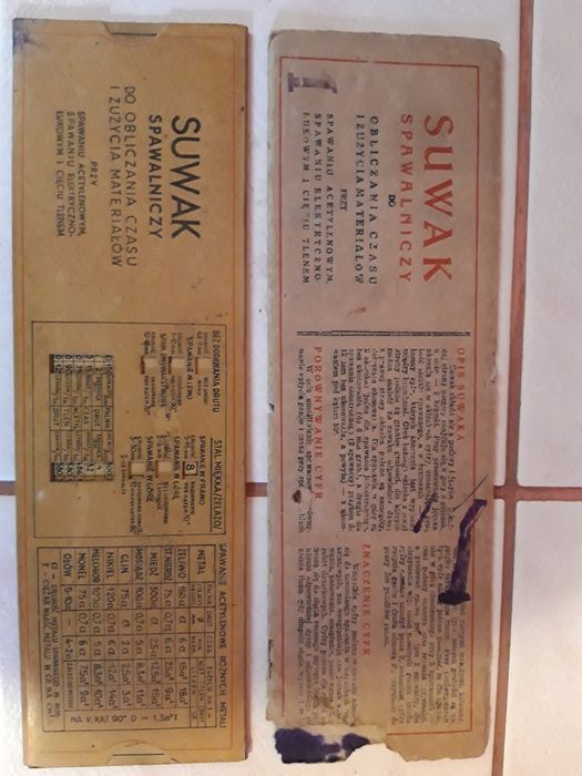 Suwak spawalniczy PRL antyk -Unikat