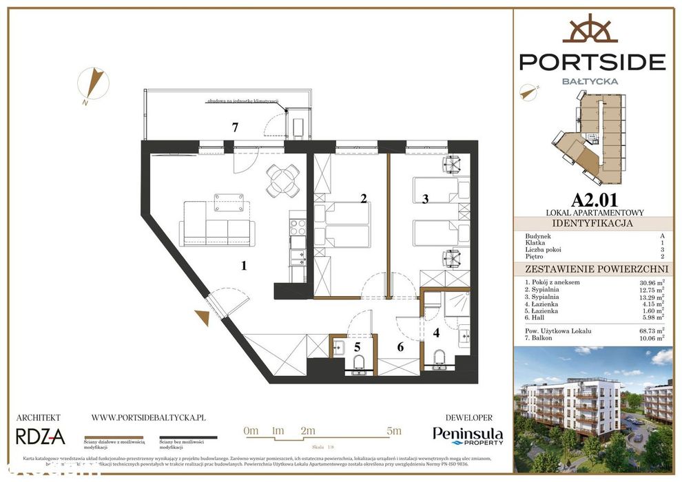 Portside Bałtycka - A2.01