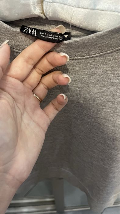 Світшот Zara укороченный