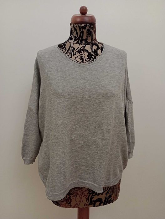 Sweter marki Marc O' POLO - rozmiar S -Oversize - szary melanż