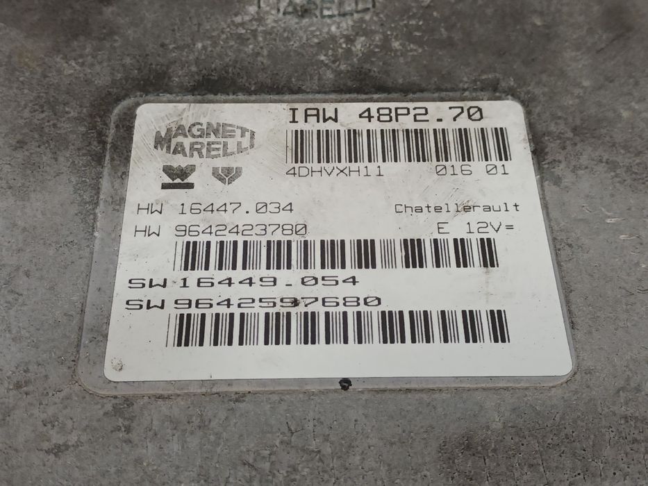Centralina motor / ECU PEUGEOT 206 (2A/C)