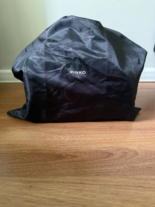 PINKO Średnia skórzana torebka do ręki Love Bag One