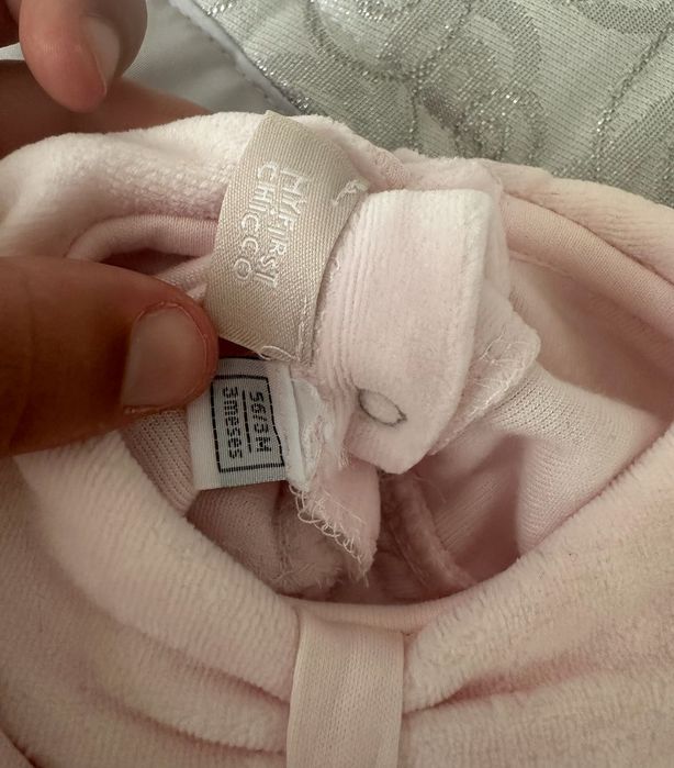 BabyGrow Rosa / Prateado Chicco (3M)