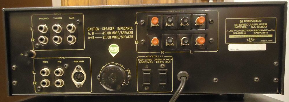 Amplificador Pioneer SA-6300