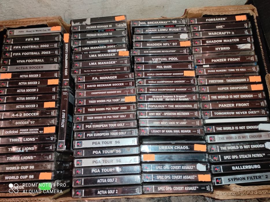 Gra ps1, Gry na PSX