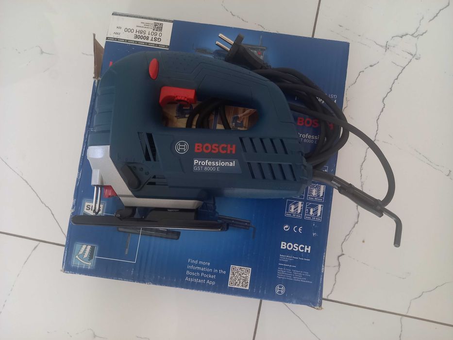 Wyrzynarka Bosch Professional GST 8000 E – Nowa, nieużywana!