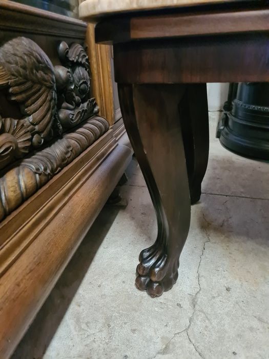 Stół ława lwie łapy