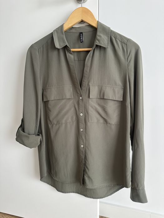Camisa Tiffosi caqui, tamanho S (como NOVA)