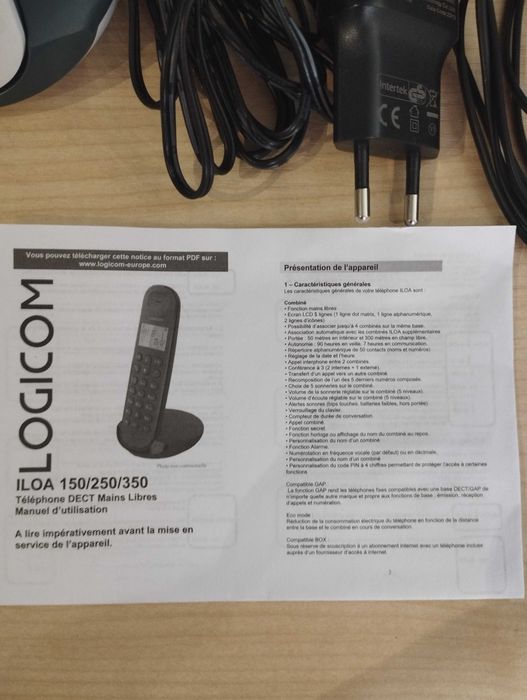 Logicom ILOA 150 Telefon Stacjonarny