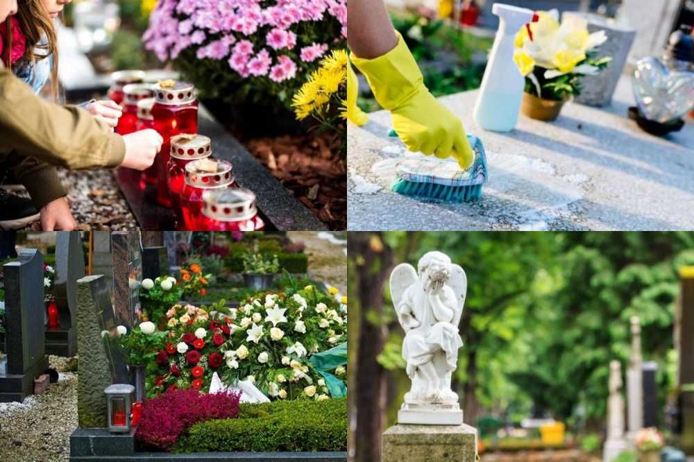 прибирання могил (місць поховань)