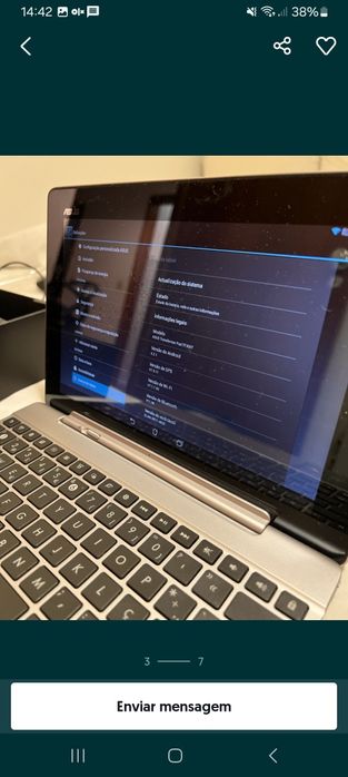 Surface asus impecavel