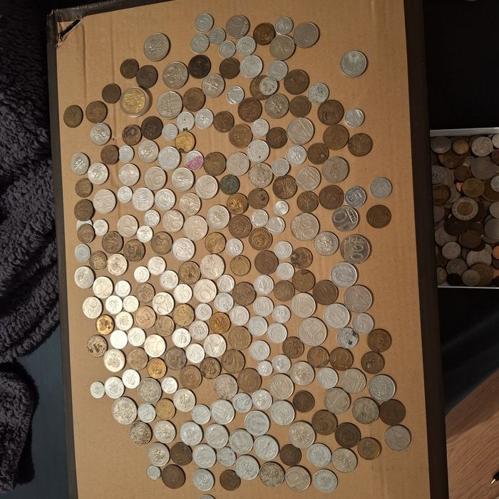 Monety prl jak i inne bilon