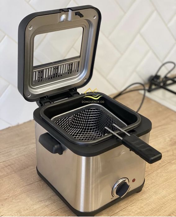 ПОТУЖНА! Німецька фритюрниця 3200Вт, Електрична фритюрниця, гриль,НОВА