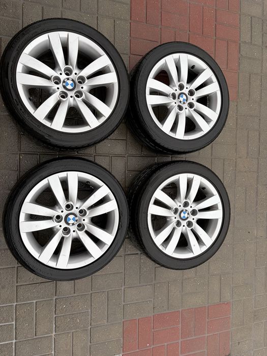 aluFelgi BMW R17 z oponami Bridgestone
