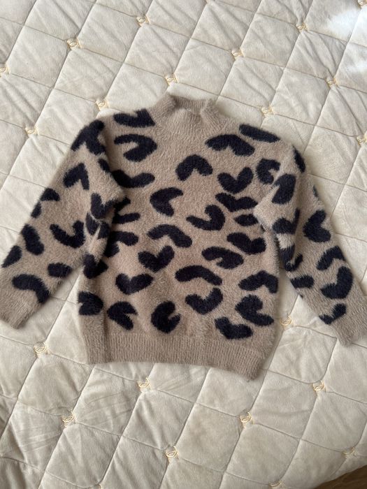 Кофта тепла леопард